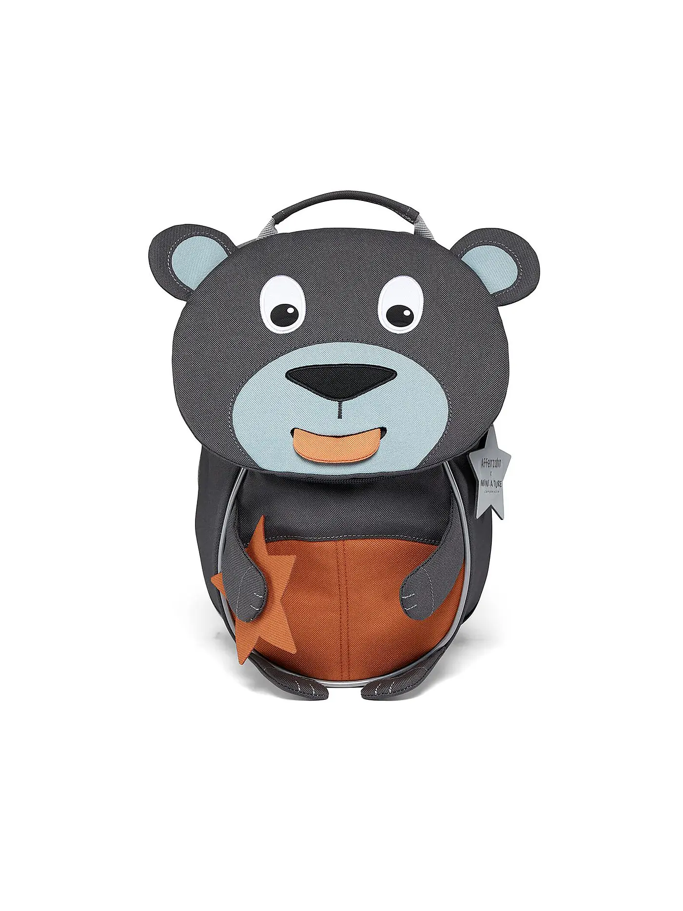 AFFENZAHN | Kinder Rucksack Kleiner Freund - Bär | 